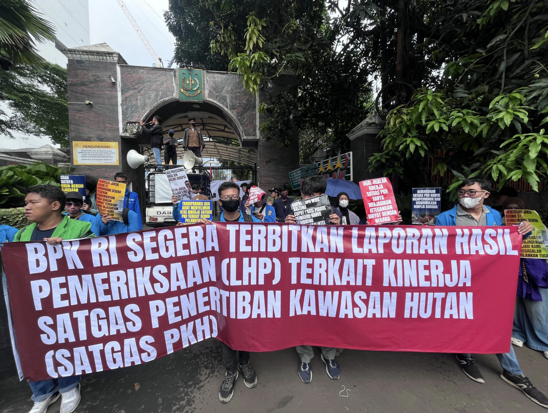 Aksi Unjuk Rasa BPK RI